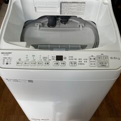 【リユ-スのサカイ広島石内店】ジモティ割！/6.5kg洗濯機/シャープ/2023年製/クリ-ニング済み/HG-8333/広島市 洗濯機　佐伯区 洗濯機　南区 洗濯機　西区 洗濯機　東区 洗濯機　中区 洗濯機　安佐南区 洗濯機　安佐北区 洗濯機　安芸区 洗濯機　府中町 洗濯機　海田町 洗濯機　熊野町 洗濯機　坂町 洗濯機　廿日市市 洗濯機の画像