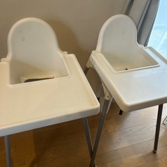 IKEA ベビーチェア　2脚の画像