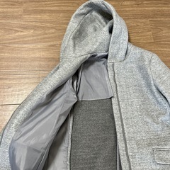 ベルメゾン　グレーコート　3Lの画像