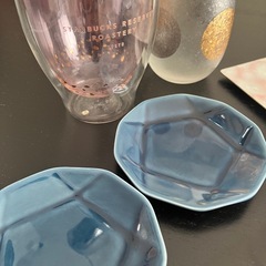 和食器ピンク系スタバ耐熱コップセットの画像
