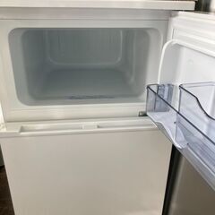 【リユ-スのサカイ広島石内店】ジモティ割！/2ドア冷蔵庫/アビテラックス/2023年製/クリ-ニング済み/HG-8335/広島市 冷蔵庫　佐伯区 冷蔵庫　南区 冷蔵庫　西区 冷蔵庫　東区 冷蔵庫　中区 冷蔵庫　安佐南区 冷蔵庫　安佐北区 冷蔵庫　安芸区 冷蔵庫　府中町 冷蔵庫　海田町 冷蔵庫　熊野町 冷蔵庫　坂町 冷蔵庫　廿日市市 冷蔵庫の画像
