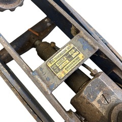 バンザイ トランスミッションジャッキ 油圧式800kg HUJ-800B 整備 旧車 自動車整備 修理 ミッション の画像