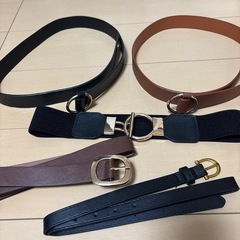 レディースベルト5本セット