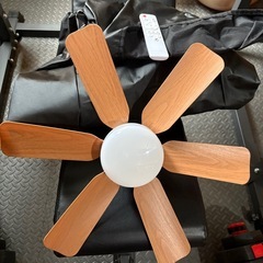 天井ファン付きシーリングライト　サーキュレーター　リモコン付き☆の画像