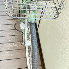 BONHEURシティサイクル 26インチ折りたたみ自転車  シマノ６段変速　引取専用の画像