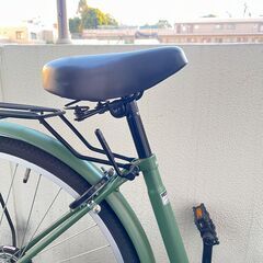 BONHEURシティサイクル 26インチ折りたたみ自転車  シマノ６段変速　引取専用の画像