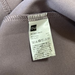 パープル　ワンピース　GUの画像