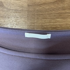 パープル　ワンピース　GUの画像