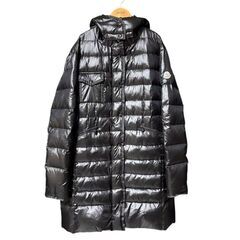 付属品あり 美品 MONCLERモンクレール 正規品 DIST タグ付 フード 90%ダウンロングコートの画像