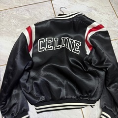 CELINEスタジャン風ジャケット サイズ44 黒の画像