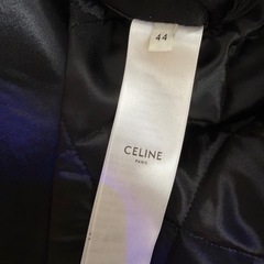 CELINEスタジャン風ジャケット サイズ44 黒の画像