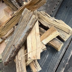 広葉樹薪 サクラ・ナラMIX｜1年以上乾燥済｜7kg700円｜軽トラ積み放題ありの画像
