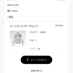 Louis Vuitton スタジャン刺繍デザイン ジャケットの画像