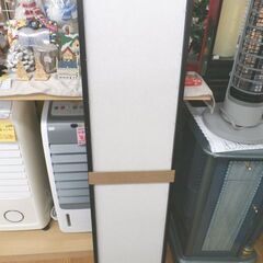 壁掛けミラー ウォールミラー 幅30cm 高さ120cm ダークブラウン 全身鏡 姿見 札幌 西岡店の画像