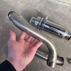 ホーネット250 lciショート マフラー の画像