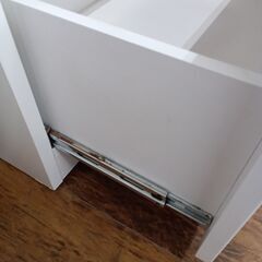 ★リユースのサカイ水戸店★レンジ台ホワイトH198×D45×W70クリーニング済みMT6739の画像