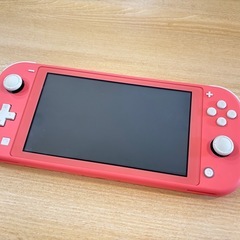 Switch Lite コーラル＋あつ森 箱有り、ほぼ未使用の画像