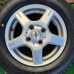 145.80.13スタッドレスタイヤ、スズキアルトで使用の画像