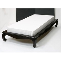 猫脚アジアンベットフレームの画像