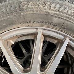 INVERNO  16インチホイール　ブリヂストンスタッドレスタイヤ　205/60R16の画像