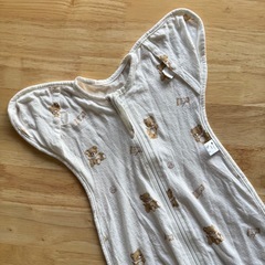 スワドル　メッシュ　くま柄の画像