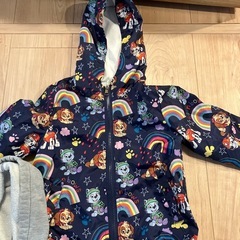 アウター　ミニー　パウパトロール　ミキハウス　子供服　キッズ　アウター　パーカーの画像