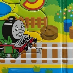 「お問い合わせ中」機関車トーマスパズルの画像