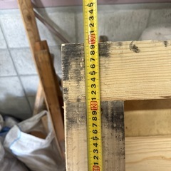 無料　木製パレット　　倉庫内保管　美品の画像