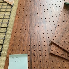 ☆受け取り希望は12/23まで☆DIY有孔ボードセットの画像