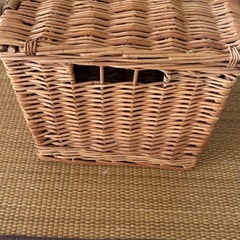 藤の収納カゴ★3つの画像
