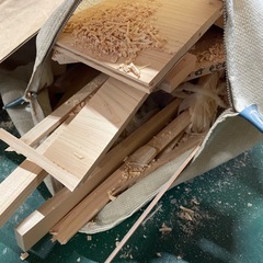 ヒノキ　木材　端材　薪などにの画像