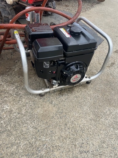 セット動墳　動力噴霧機