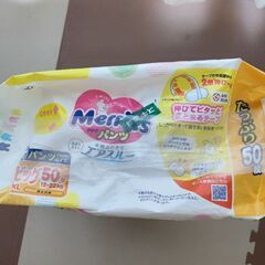 メリーズ パンツ ビッグ XL 50枚 12-22kg  紙おむつとおむつカバーセットの画像