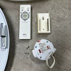 ☀️　NEC　 LED　シーリングライト 　（ライフレッズ）　LIFELED’S　リモコン付き　 HLDZD1269　 [12畳 /昼光色 /43W]の画像