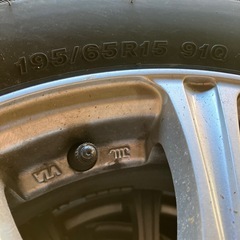 195/65R15 ステップワゴン　スタッドレス　アルミホイール付き　の画像