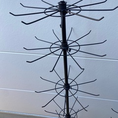 2つセット！回転ラックマルシェ什器の画像