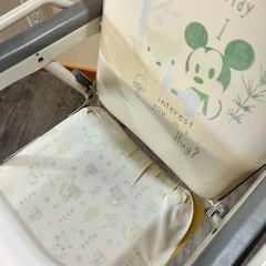 ベビーハイチェア　ミッキーマウスの画像