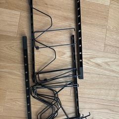 (引き渡し完了)山崎実業 シンク下 伸縮鍋蓋＆フライパンスタンド タワー tower の画像