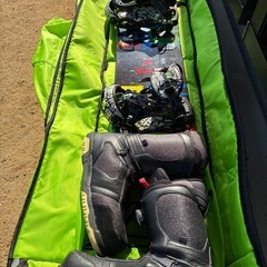 スノーボード ブーツ バッグ パッド ワックス セット　の画像