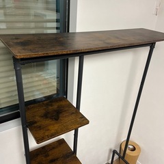 木目調ハンガーラック　
の画像