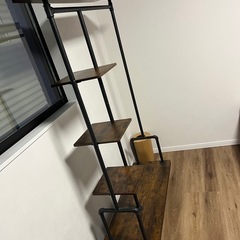 木目調ハンガーラック　
の画像