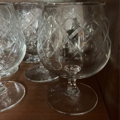 グラス　カットグラス　カクテルグラス　大量　まとめての画像