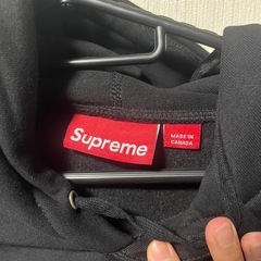 Supreme Box Logo Hooded Sweatshirt ブラック パーカーの画像