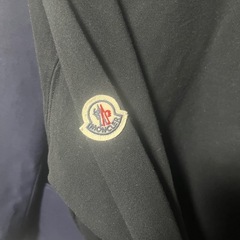 MONCLER モンクレール スウェット トレーナー 黒 ブラック ロゴの画像