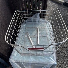 自転車後ろ籠の画像