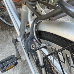 無料 自転車 ママチャリ カゴ付きの画像