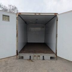 ♪八街B区SP65♪コンテナ♪物置♪鍵付き♪側ドア♪アルミ箱♪の画像