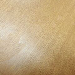 4人ダイニングセット 大塚家具 幅140cm×奥行85cm カンナ 椅子4脚  天然木 タモ 食卓テーブル ☆ 札幌市北区屯田 の画像