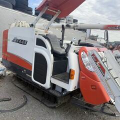 【福岡県みやま市】 クボタ コンバイン ARN445 757時間 45馬力 1050L 左右水平 KUBOTAの画像