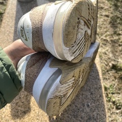 NIKE エアマックス　ベージュ　コルク　くすみカラー スニーカー シューズ ホワイト の画像